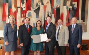 Fotos Alcalde con Canciller